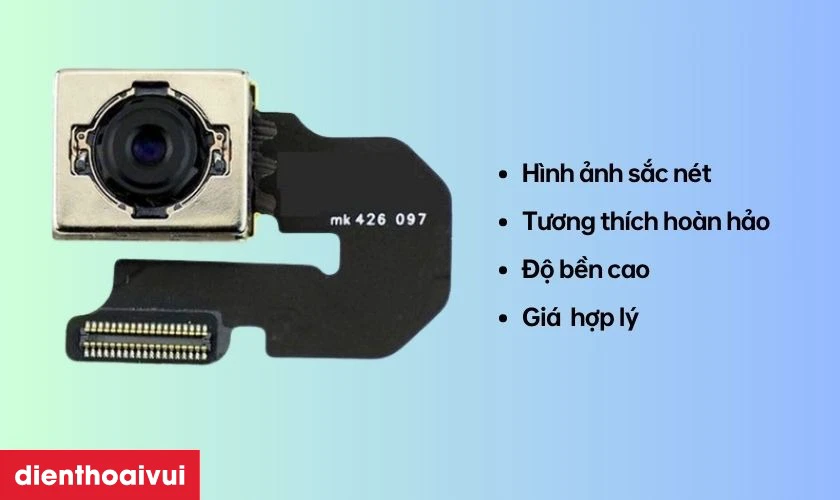 Thay camera sau iPhone 6S ch&iacute;nh h&atilde;ng GENA c&oacute; tốt kh&ocirc;ng