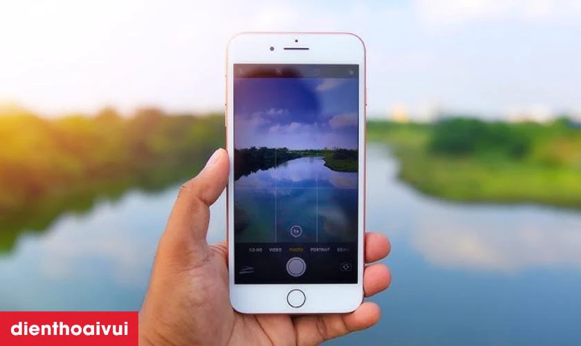 Đ&aacute;nh gi&aacute; camera sau điện thoại iPhone 8 Plus ch&iacute;nh h&atilde;ng Aries