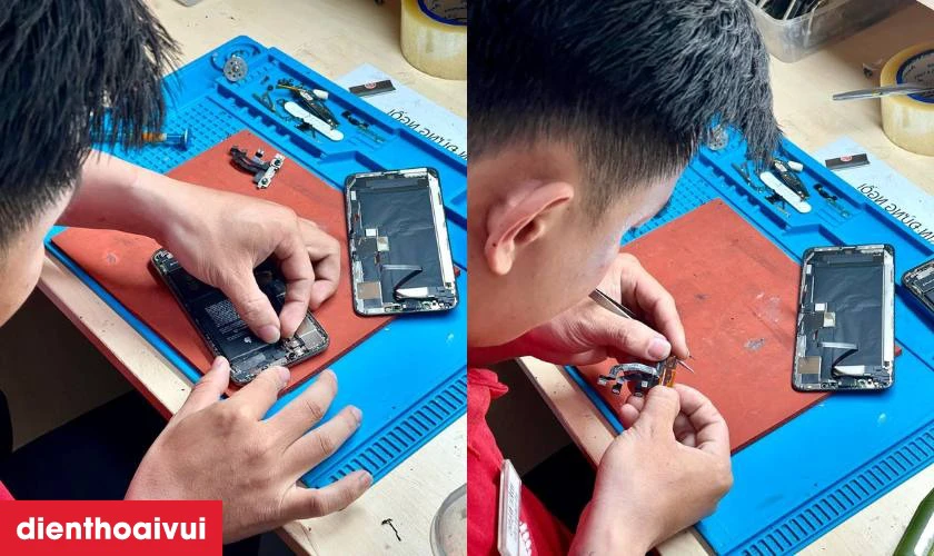 Cửa h&agrave;ng thay camera sau iPhone XS Max ch&iacute;nh h&atilde;ng GENA ch&iacute;nh h&atilde;ng