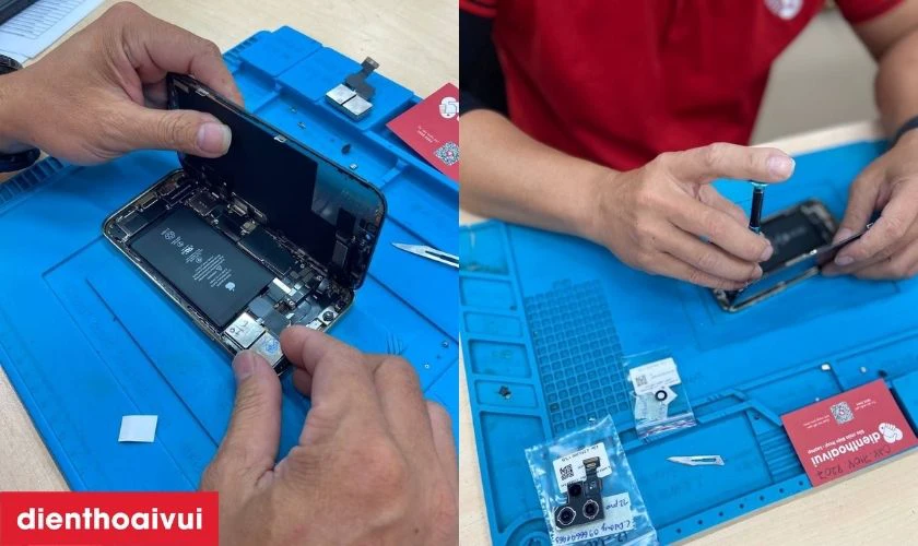 Kiểm tra lại to&agrave;n bộ chức năng của camera sau, đảm bảo hoạt động ổn định