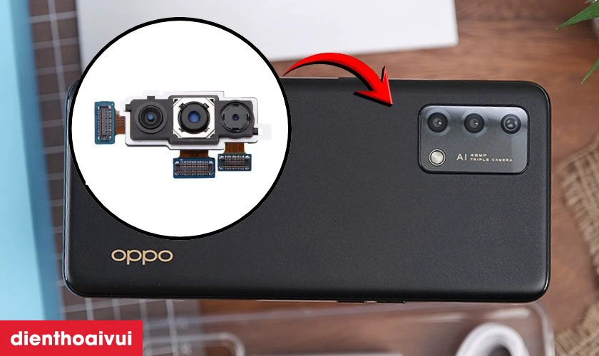 Thay camera sau Oppo A95 5G chính hãng GENA là gì?