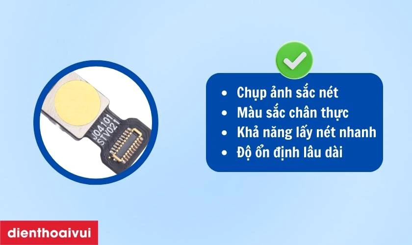 Ưu điểm khi thay camera ch&iacute;nh h&atilde;ng GENA