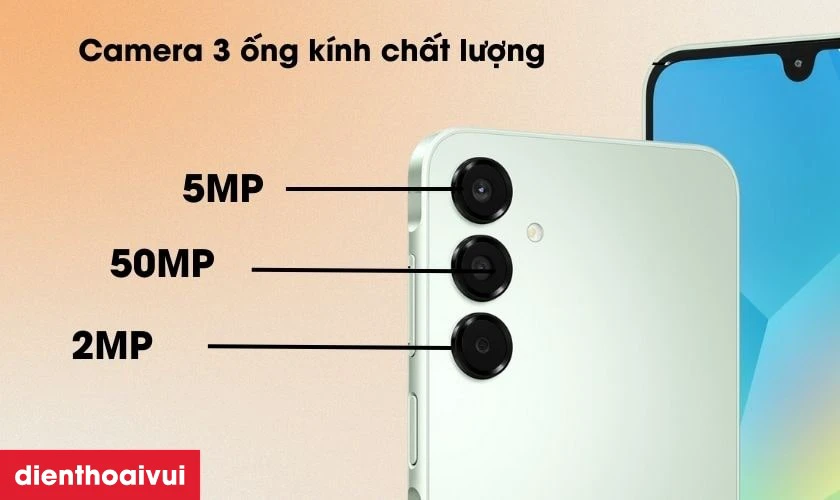 Thay camera sau Samsung Galaxy A16