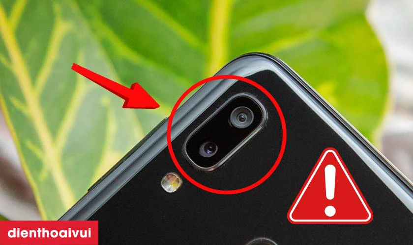 Nguy&ecirc;n nh&acirc;n camera sau của Samsung Galaxy A20 bị lỗi