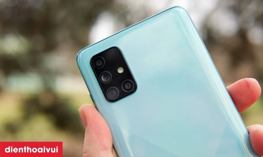 Nguy&ecirc;n nh&acirc;n khiến camera sau Samsung Galaxy A71 bị hư, lỗi