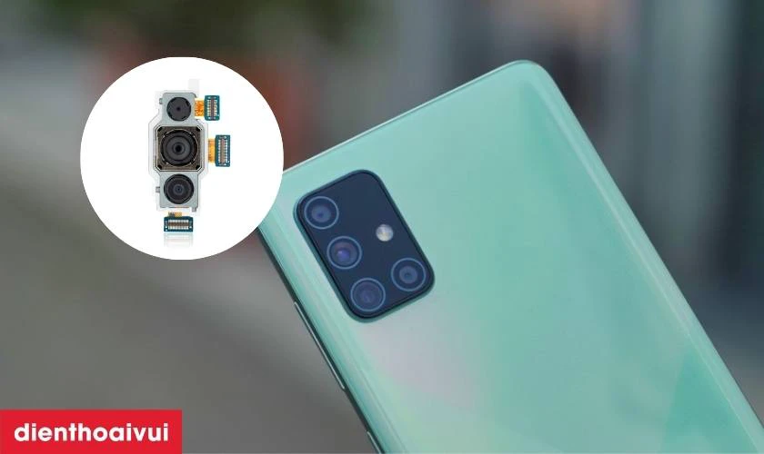 C&oacute; n&ecirc;n thay camera sau Samsung Galaxy A71 kh&ocirc;ng?