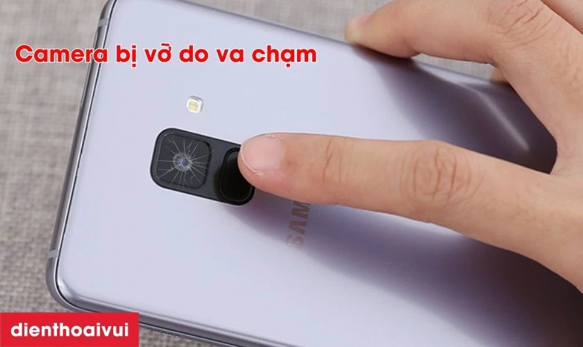 Nguy&ecirc;n nh&acirc;n camera sau Samsung Galaxy A8 Plus bị lỗi