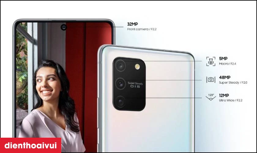 Thay camera sau Samsung Galaxy S10 Lite