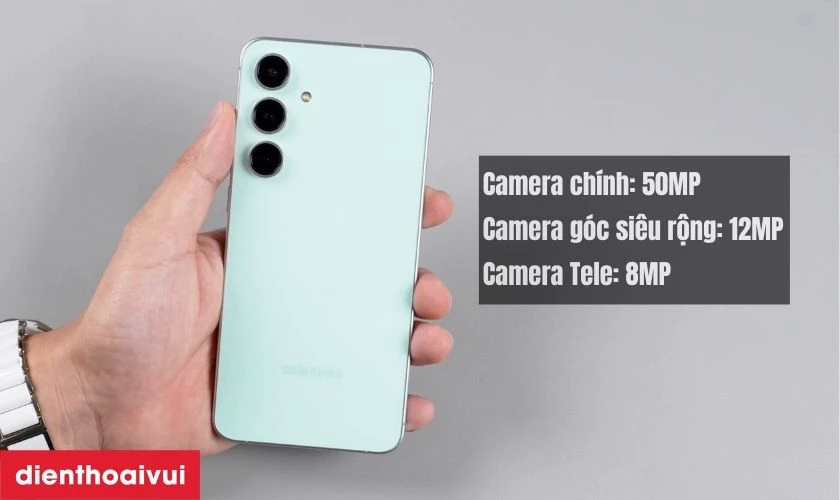 Samsung Galaxy S24 FE được trang bị camera ch&iacute;nh 50MP
