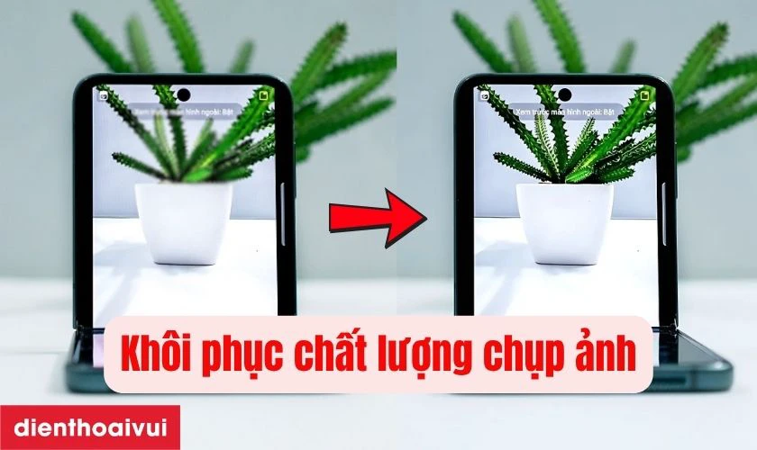 C&oacute; n&ecirc;n thay camera sau Samsung Galaxy Z Flip 3 kh&ocirc;ng?