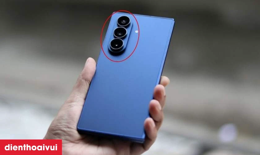 Tổng quan camera sau Samsung Galaxy Z Fold 7