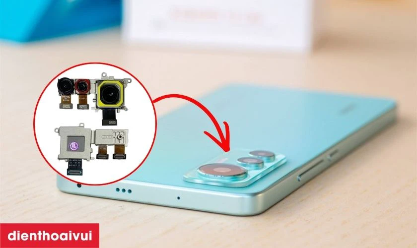 Ưu điểm khi thay camera sau Xiaomi ch&iacute;nh h&atilde;ng GENA