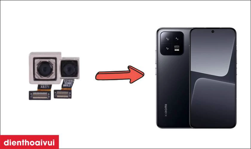 Thay camera sau Xiaomi 13 ch&iacute;nh h&atilde;ng GENA l&agrave; g&igrave;?
