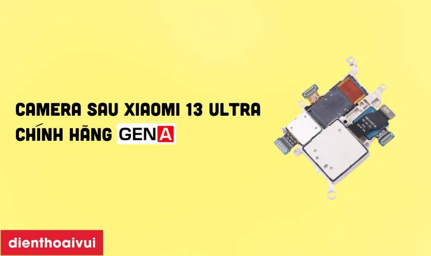 Thay camera sau Xiaomi 13 Ultra ch&iacute;nh h&atilde;ng GENA l&agrave; g&igrave;?