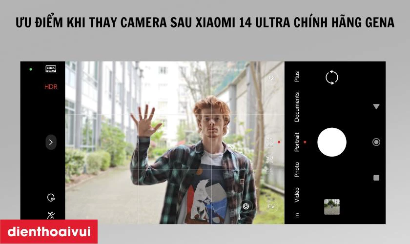 Ưu điểm khi thay camera sau Xiaomi 14 Ultra GENA