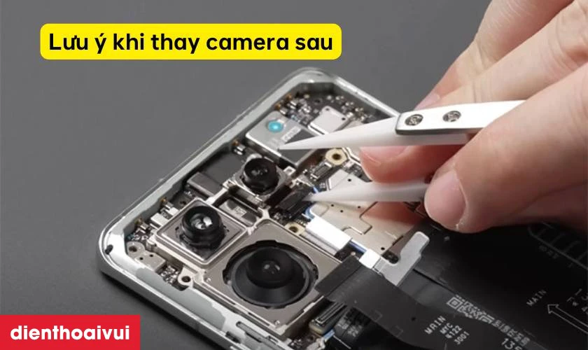 Cần lưu &yacute; g&igrave; trước khi thay camera sau Xiaomi Poco X5 Pro
