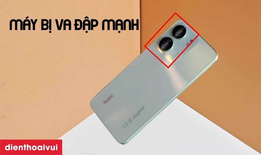 Nguy&ecirc;n nh&acirc;n khiến camera sau Xiaomi Redmi 13C bị hư, lỗi