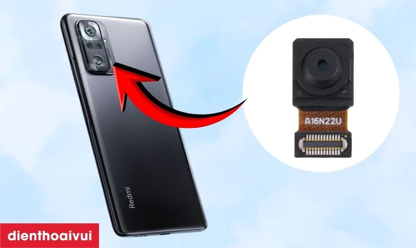 Thay camera sau Xiaomi Redmi Note 10 Pro Max ch&iacute;nh h&atilde;ng GENA l&agrave; g&igrave;?