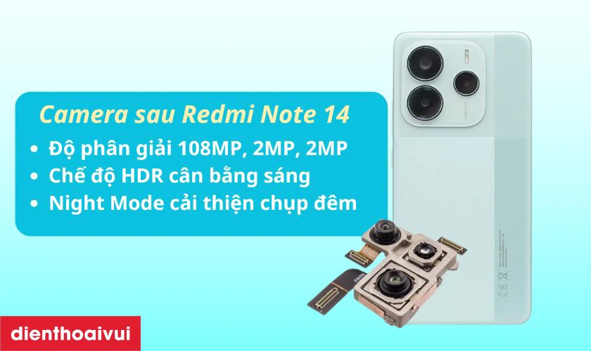 Camera ch&iacute;nh 108MP cho ảnh sắc n&eacute;t