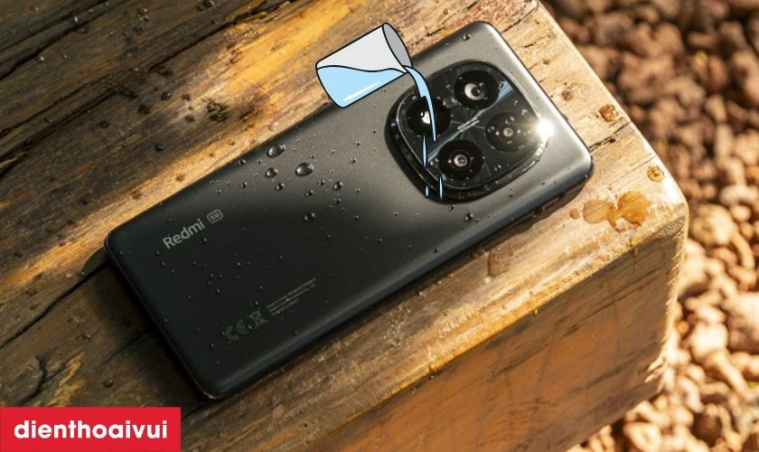 V&ocirc; nước khiến camera sau Xiaomi Redmi Note 14 Pro bị mờ, nh&ograve;e
