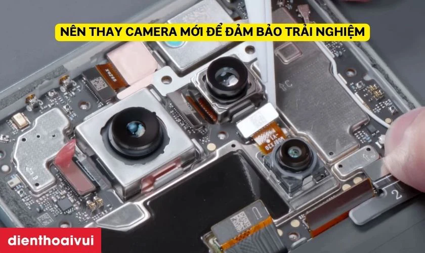 Nên thay camera sau cho Redmi Note 14 Pro Plus khi gặp lỗi