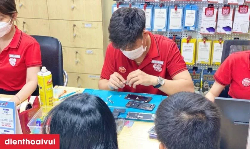 Địa chỉ thay camera trước điện thoại iPhone ở HCM và Hà Nội