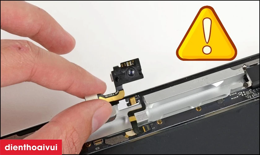 Một số lưu &yacute; khi sửa camera của iPad