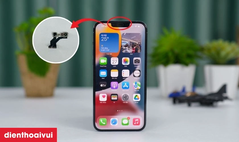 C&oacute; n&ecirc;n thay camera trước iPhone 13 Pro Max kh&ocirc;ng