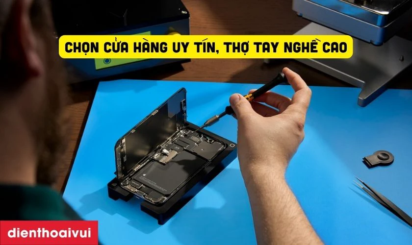 Những lưu &yacute; trước khi thay camera trước iPhone 15