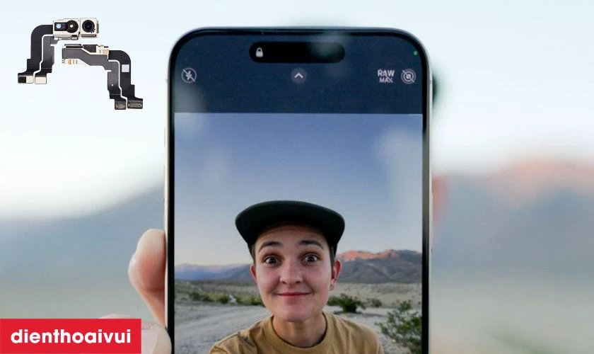 Tổng quan về camera trước iPhone 15 Pro Max