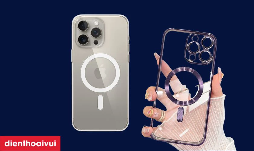 Sử dụng ốp lưng để bảo vệ camera sau khi thay