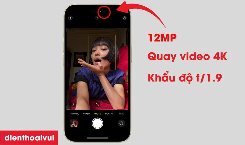 Đ&aacute;nh gi&aacute; camera trước iPhone 15 Pro Max