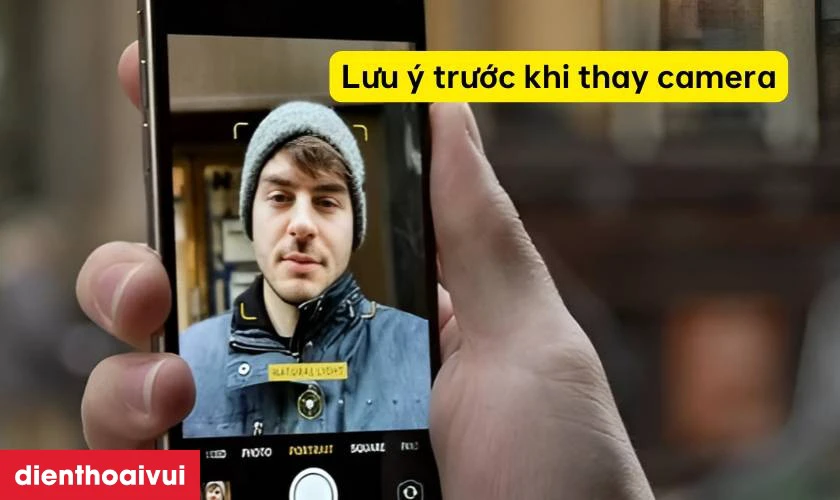 Những lưu &yacute; trước khi thay camera trước iPhone 16 Pro Max
