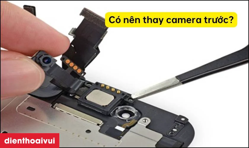 C&oacute; n&ecirc;n thay camera trước iPhone 16 Pro Max kh&ocirc;ng