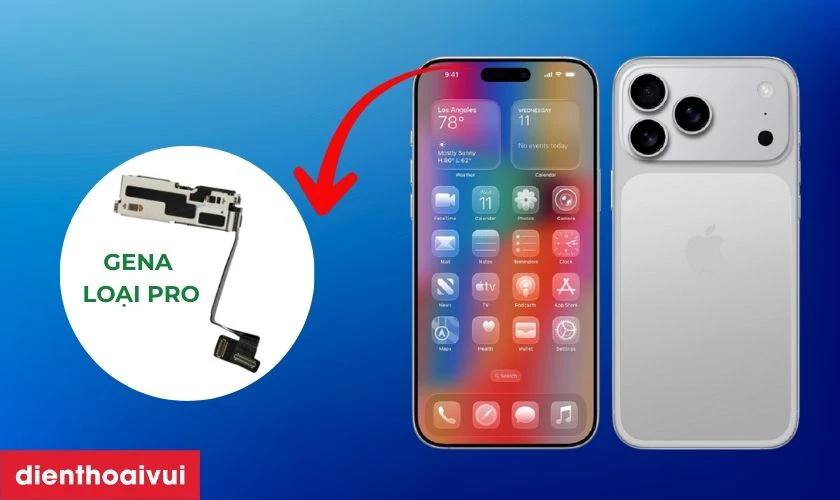 Camera trước iPhone 17 Pro Max GENA loại Pro l&agrave; g&igrave;?