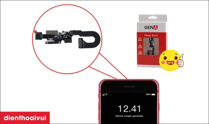 Đ&aacute;nh gi&aacute; camera trước GENA thay cho iPhone 7 c&oacute; g&igrave; nổi bật?