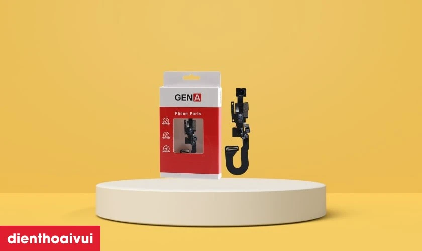 Thay camera trước iPhone 8 ch&iacute;nh h&atilde;ng GENA