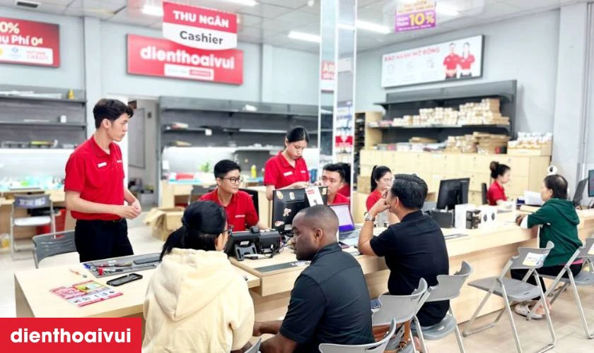 Điện Thoại Vui thay camera trước cho iPhone uy t&iacute;n