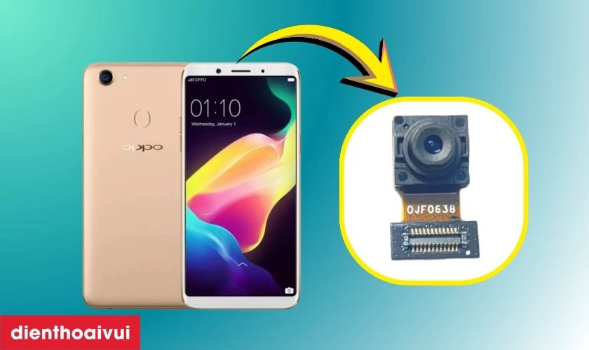 C&oacute; n&ecirc;n thay camera trước cho Oppo F5 kh&ocirc;ng?
