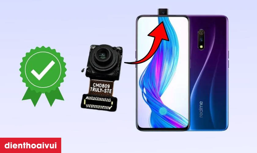 C&oacute; n&ecirc;n thay camera trước cho Realme X kh&ocirc;ng