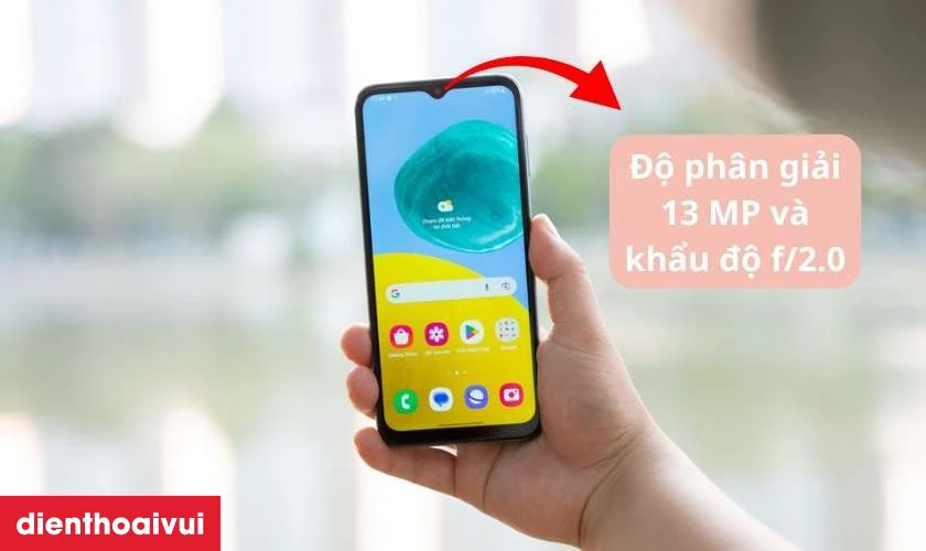 Giới thiệu camera trước Samsung Galaxy M14