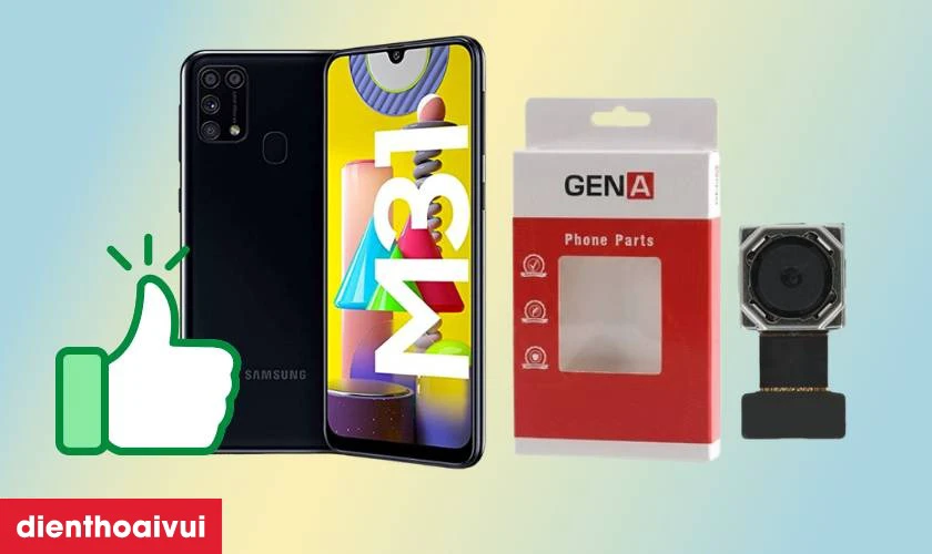 C&oacute; n&ecirc;n thay camera trước cho Samsung Galaxy M31 kh&ocirc;ng