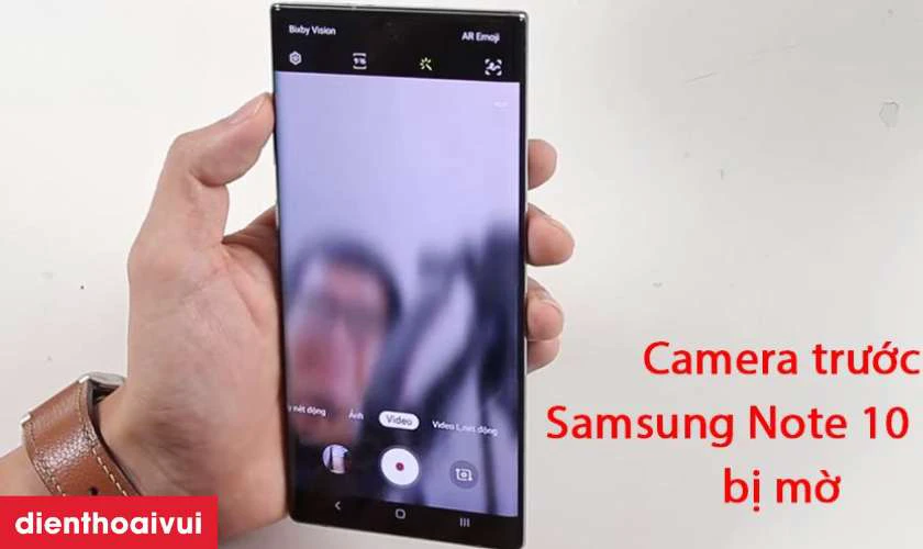 Dấu hiệu n&agrave;o bạn cần thay camera trước Samsung Galaxy Note 10?