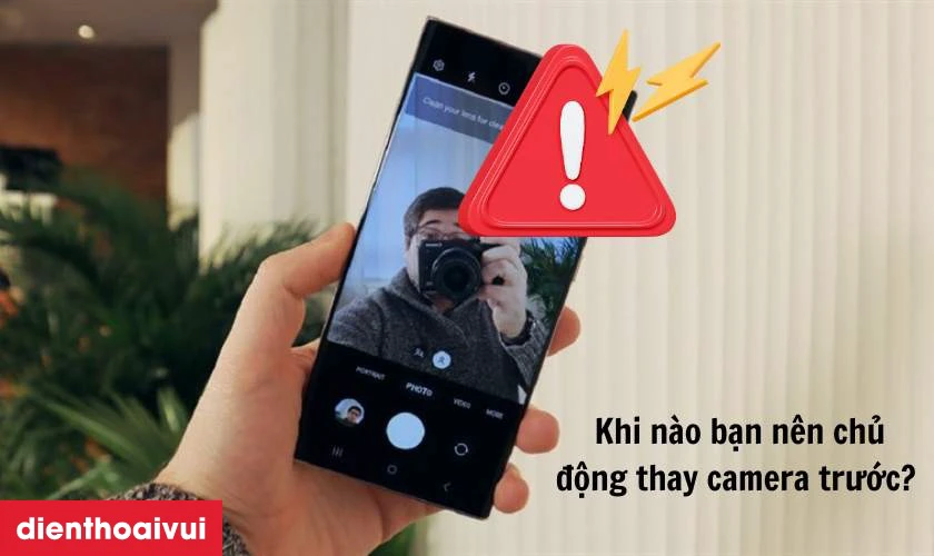 Khi nào bạn cần thay camera trước Samsung Galaxy S24 Plus?