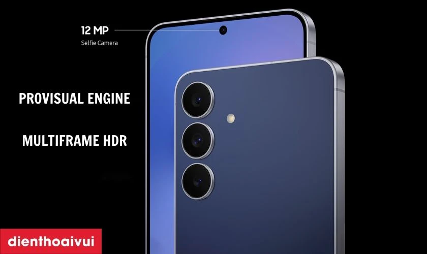 Galaxy S25 FE được trang bị camera trước 12MP