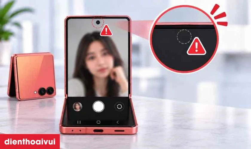 Khi n&agrave;o cần thay camera trước Samsung Z Flip 7