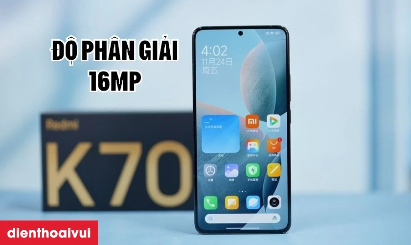 Giới thiệu camera trước Xiaomi Redmi K70
