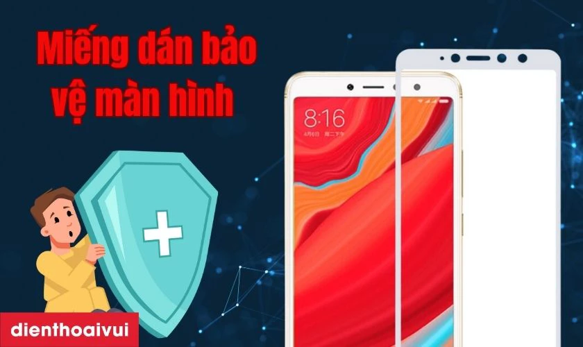 Sử dụng ốp lưng hoặc miếng d&aacute;n bảo vệ m&agrave;n h&igrave;nh
