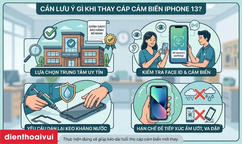 Cần lưu &yacute; g&igrave; khi thay c&aacute;p cảm biến?