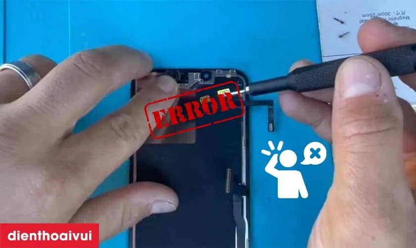 Trường hợp cần thay cáp cảm biến iPhone 13 Pro?